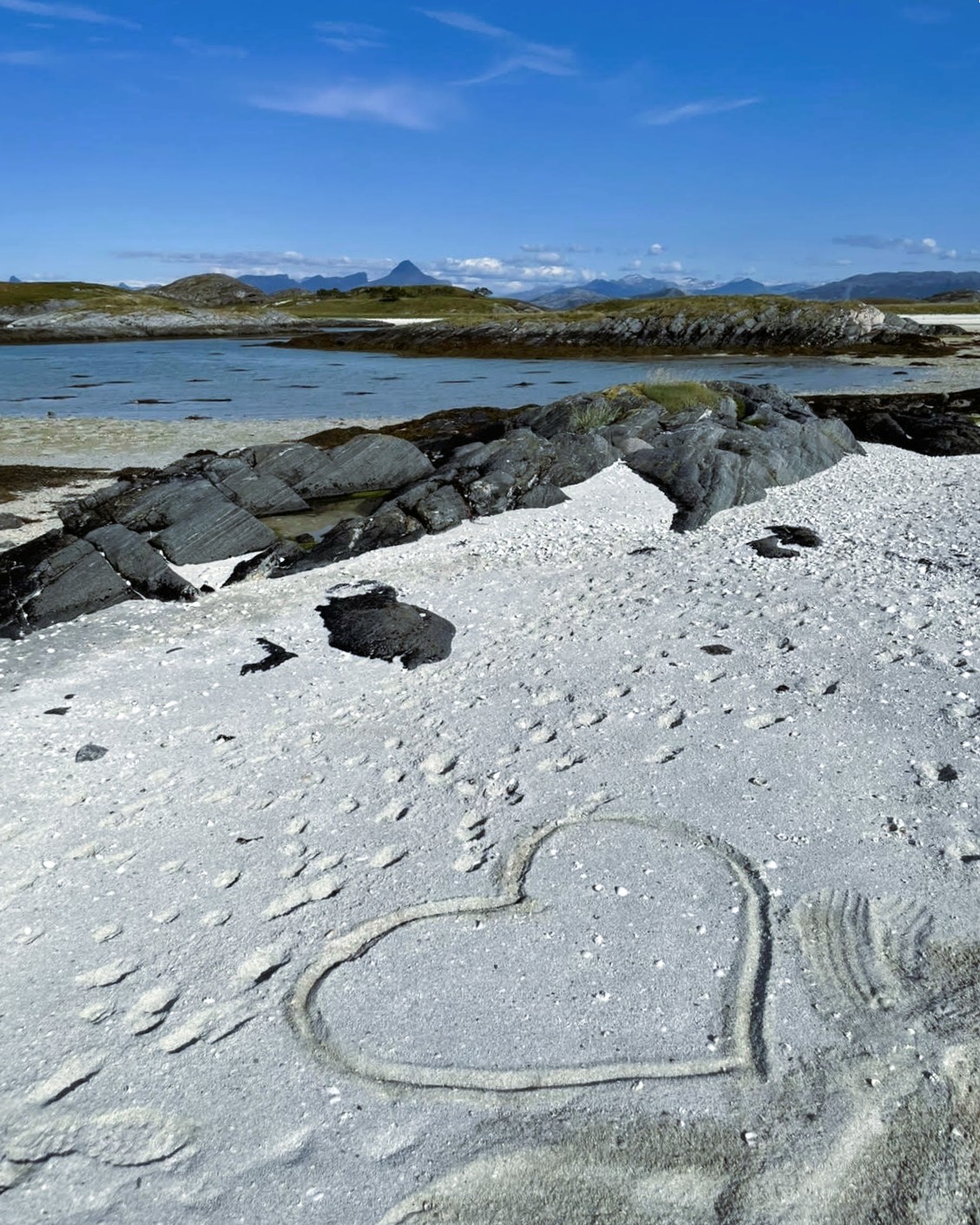weiße Sandstrände, wie im Süden