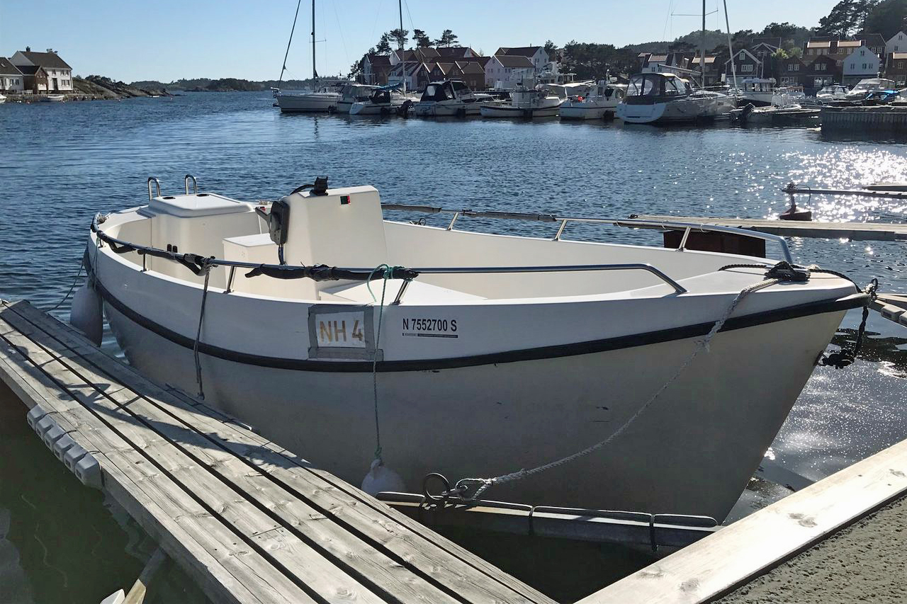 Großes Boot Nordan 21 ft., führerscheinfrei