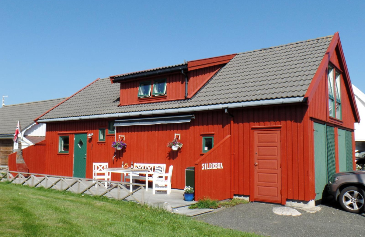Ferienhaus Sildebua in Borhaug Borshavn bei Farsund