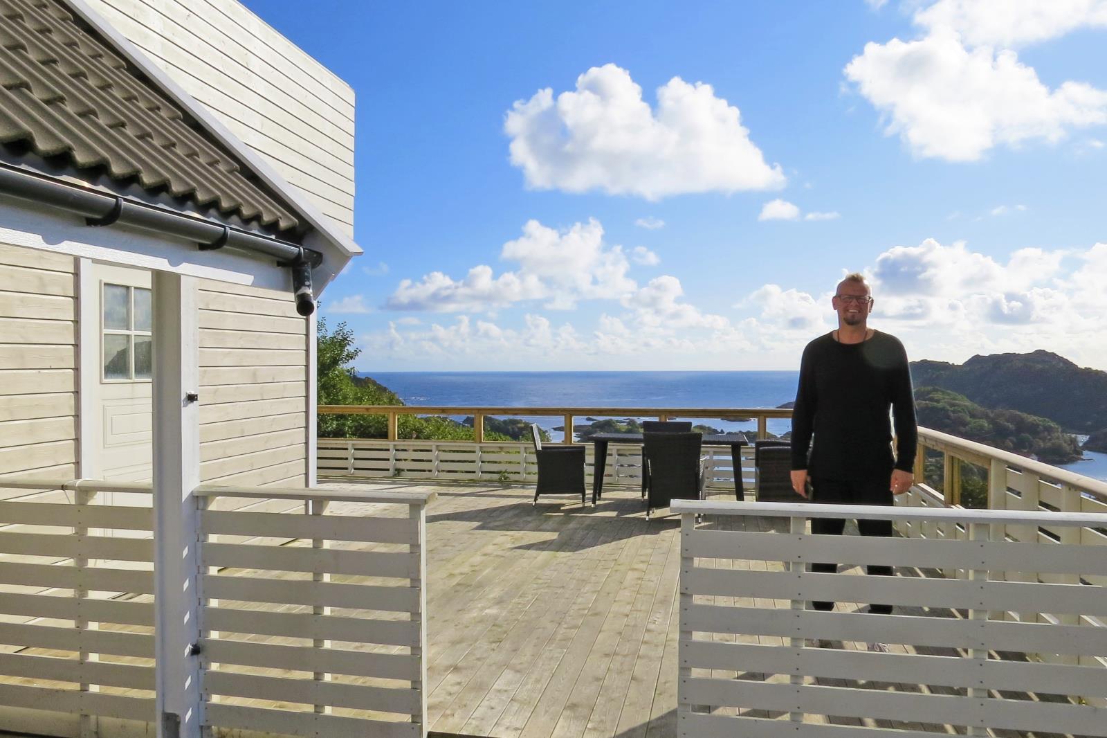 Wikinger Arne, immer zum Scherzen aufgelegt