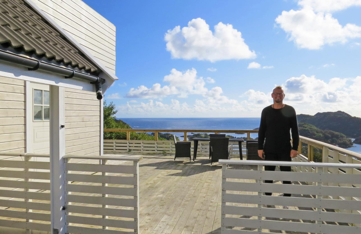 Wikinger Arne, immer zum Scherzen aufgelegt