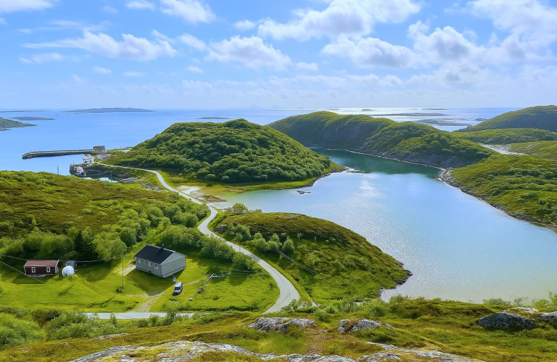 die perfekte Lage am Meer, Ferienhaus Vkran Nordnorwegen