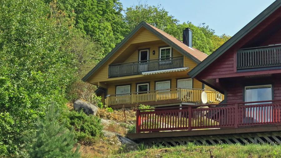 Ferienhaus Fjordpanorama in Björnevag bei Farsund