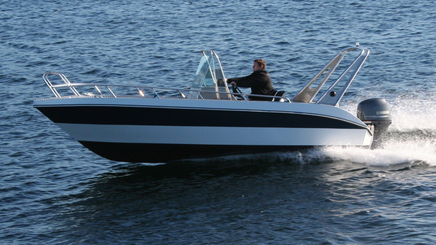 19 ft. Alu-Boot Kværnø (Kverno) Modell 585 mit 50 PS Yamaha ab 2017 inklusive 