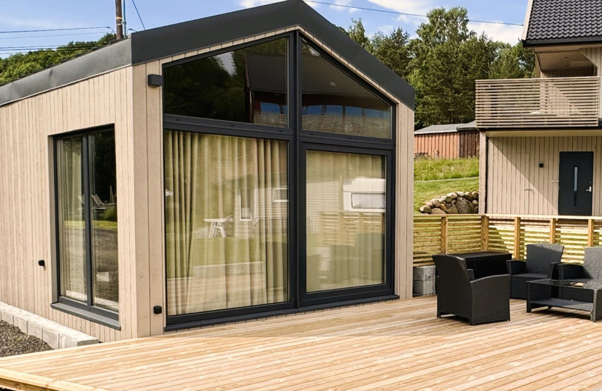 das neue Kompakthaus Lillebua mit traumhafter Aussicht