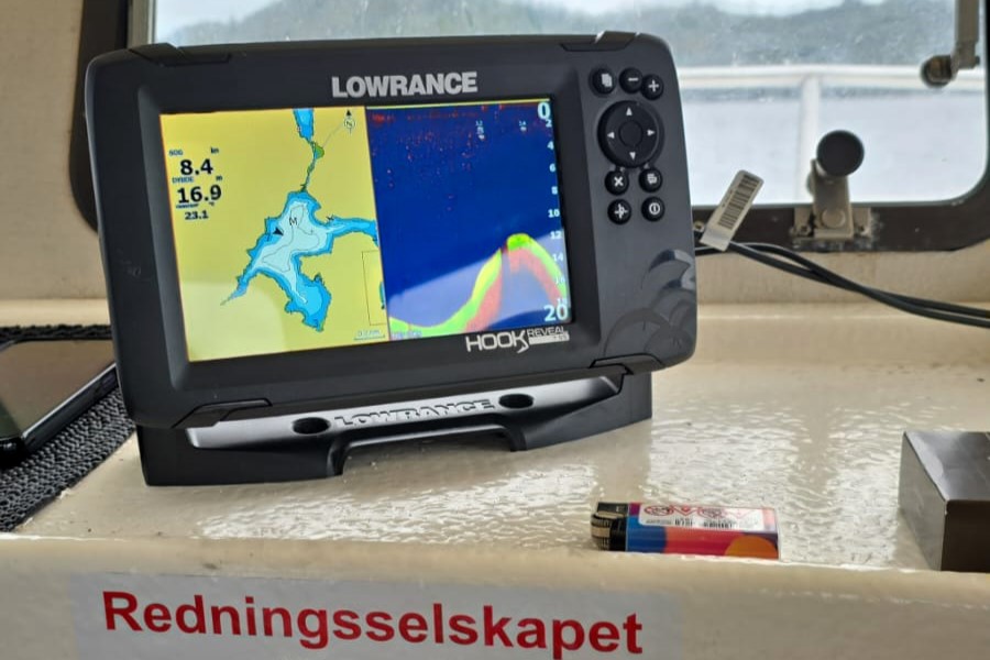 Kartenplotter-Echolot Lowrance Hook Reveal 755, Mod. 2024