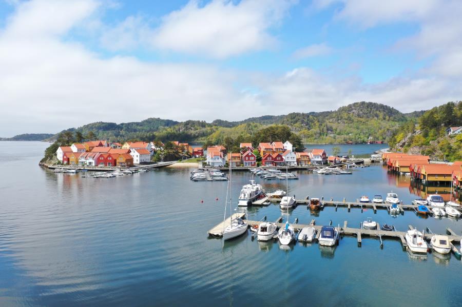 die Halbinsel Furuholmen