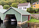 Bootshaus Sigersvoll  mit Bootsplatz