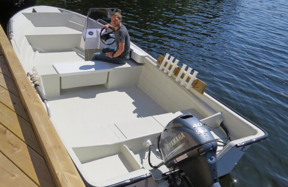 Extraboot Oien 620 F mit 40 PS, Kartenplotter - Echolot