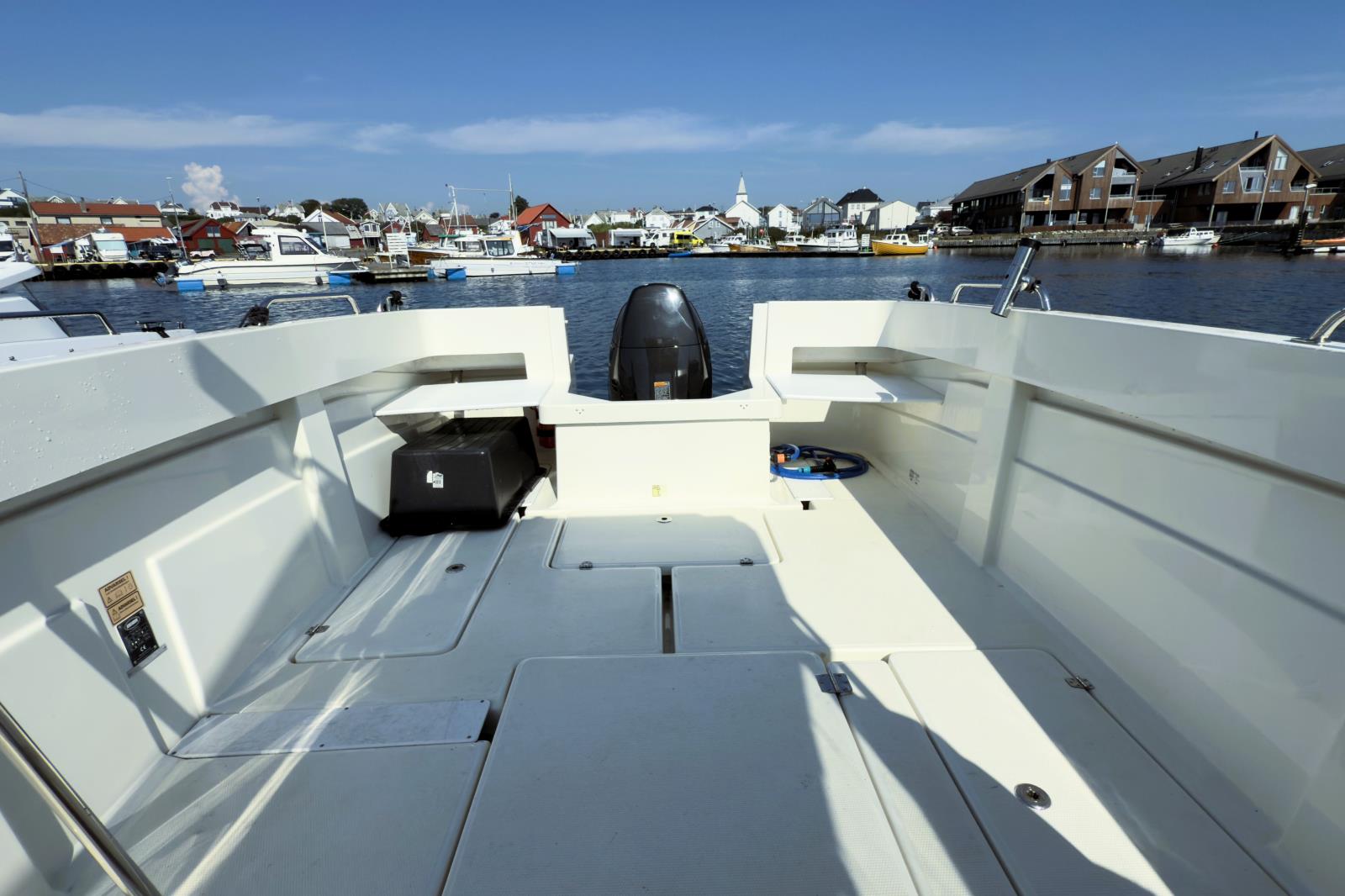 sichere hohe Bordwand, Askeladen P66 Multi, ca. 23 ft., 150 PS