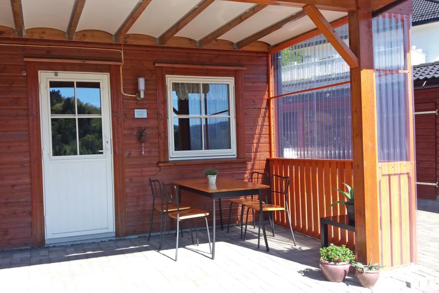 der Eingang zur Fewo