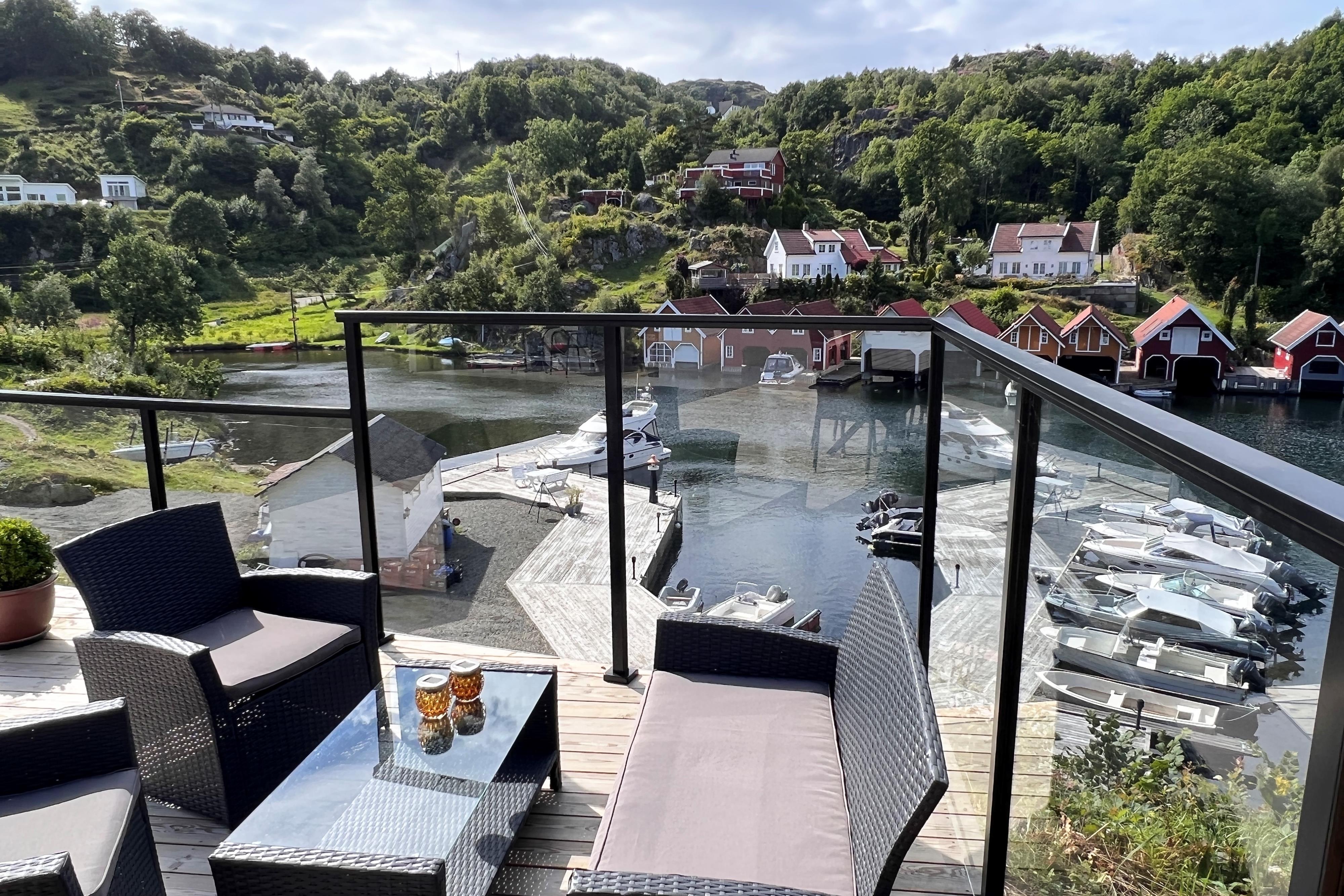 Terrasse Haus Landsnes