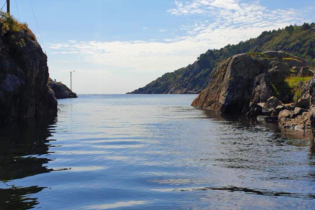 Kanal zum Grönnevikaplateau