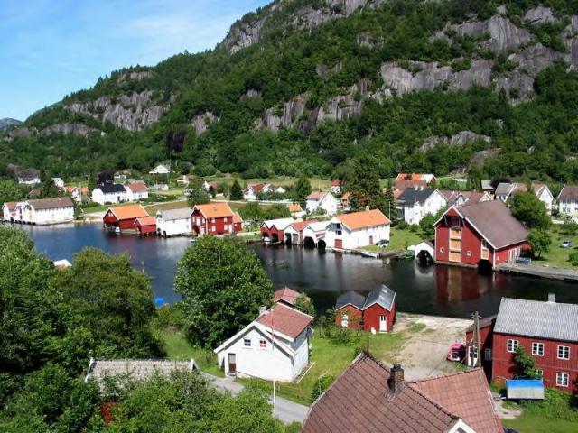 das schöne Feda in Südnorwegen
