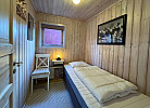 Schlafzimmer 1 mit Einzelbett im EG