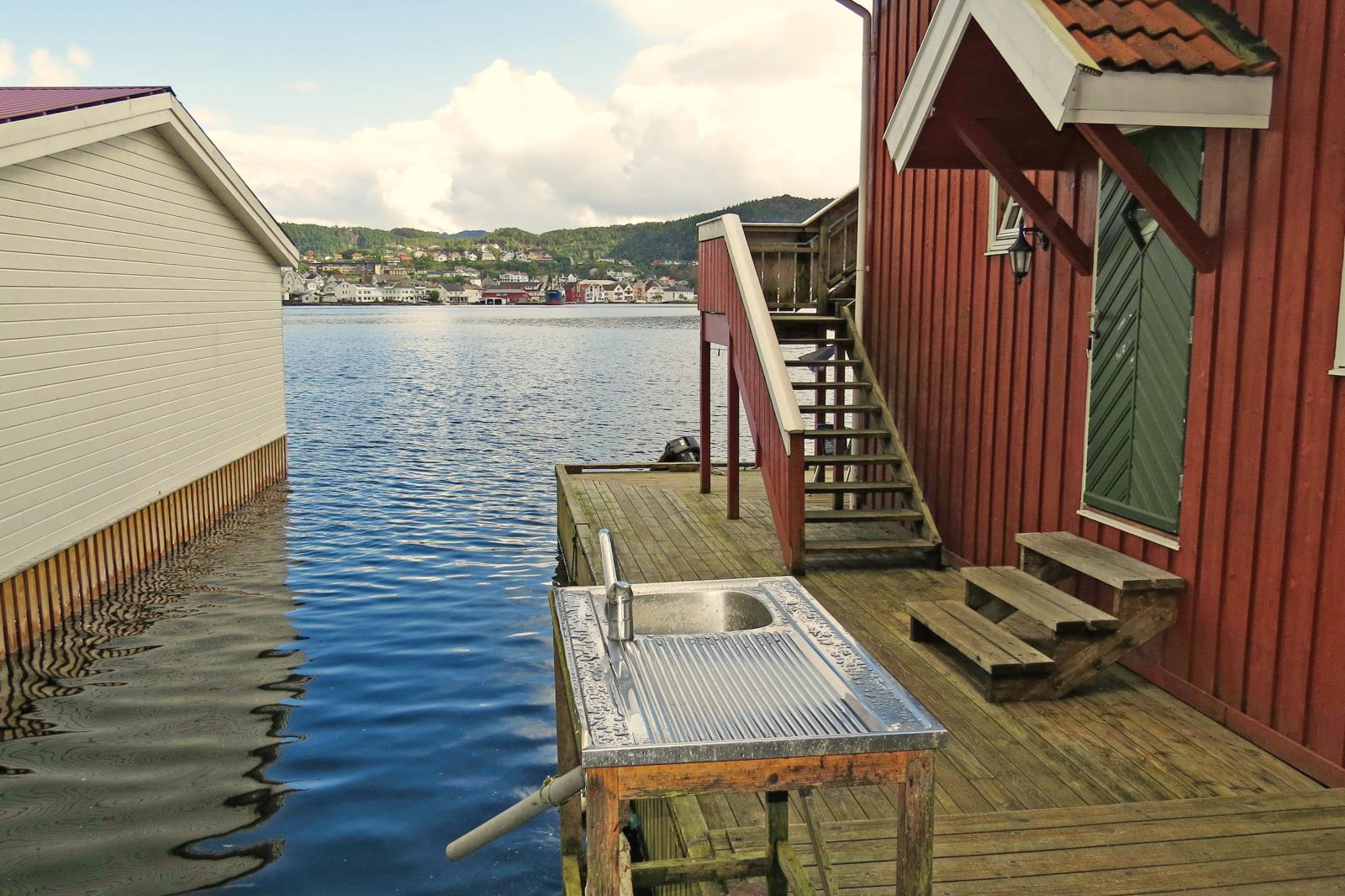 Filetiertisch am Haus