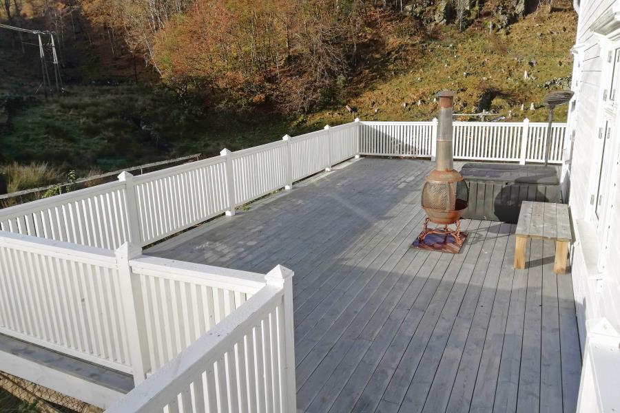 Ferienhaus Hidrasund im Spätherbst