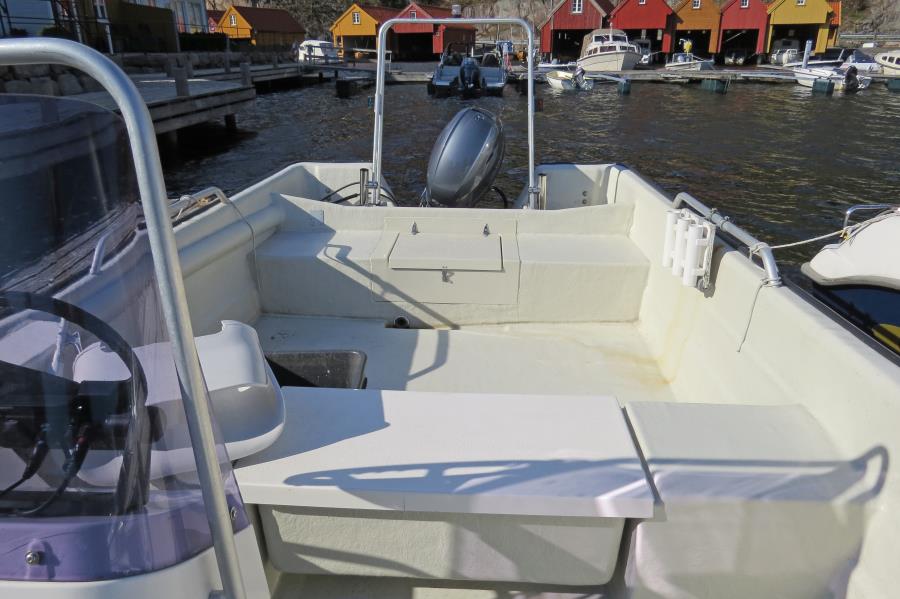 Inklusivboot Oien 620 F, 60 PS, Kartenplotter-Echolot