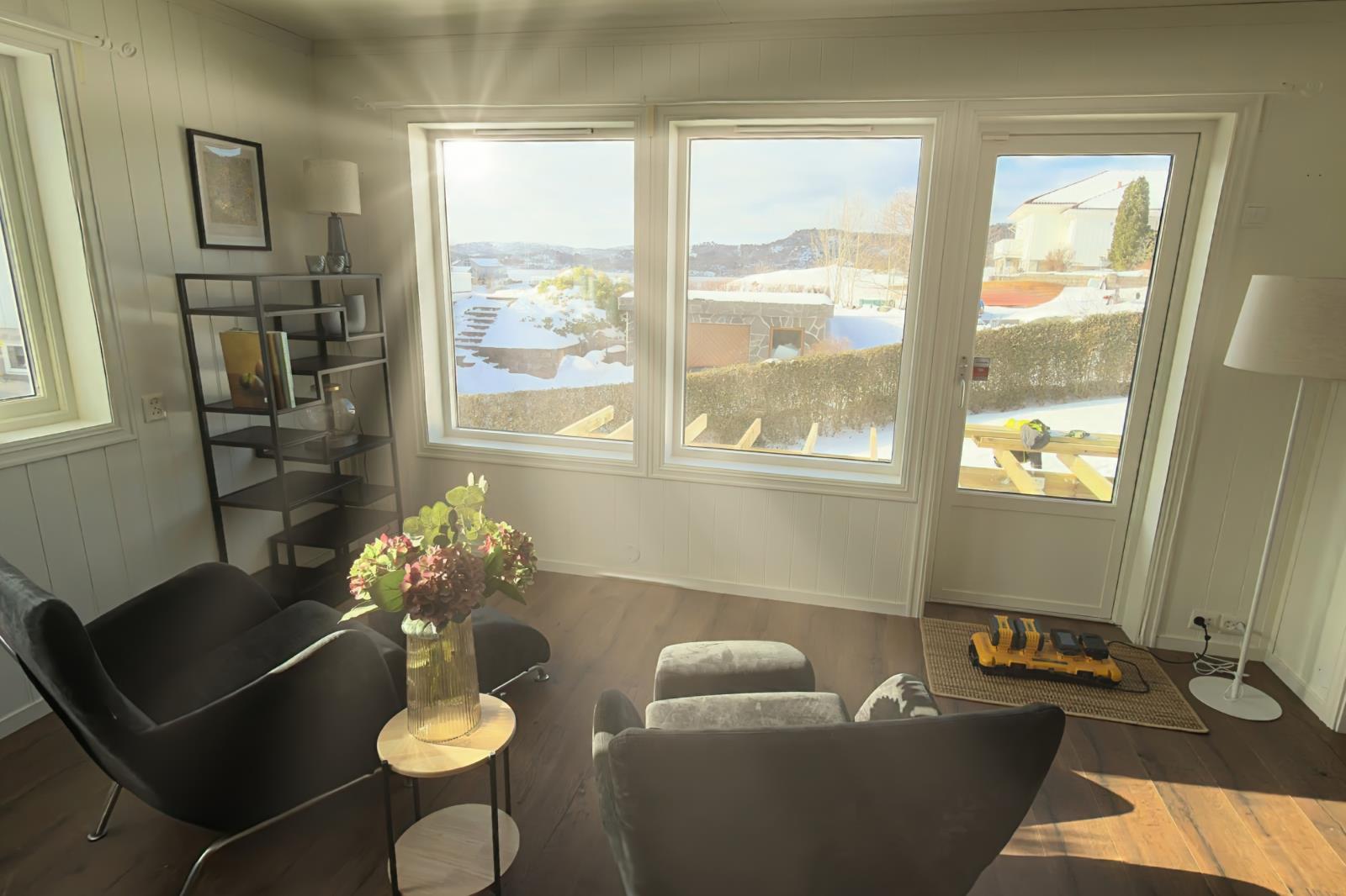 Ausgang zur neuen Terrasse