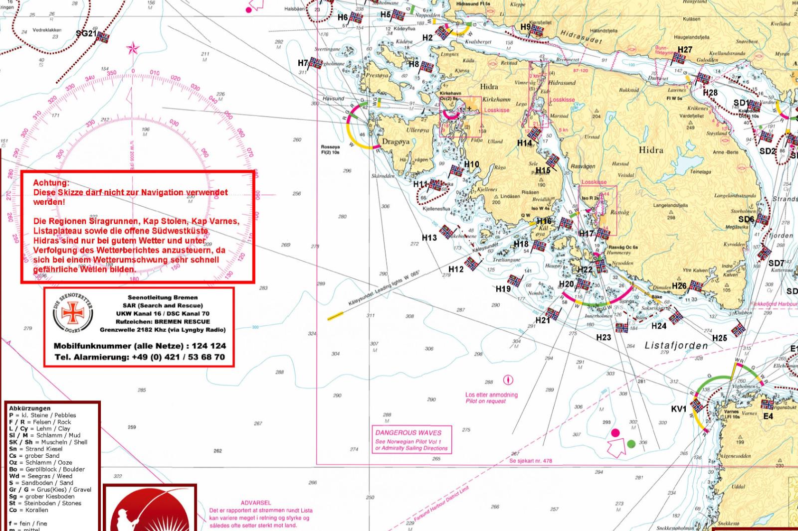 ein grandioses Angelrevier vor der Insel