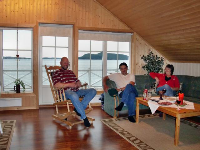 der schöne Wohnbereich