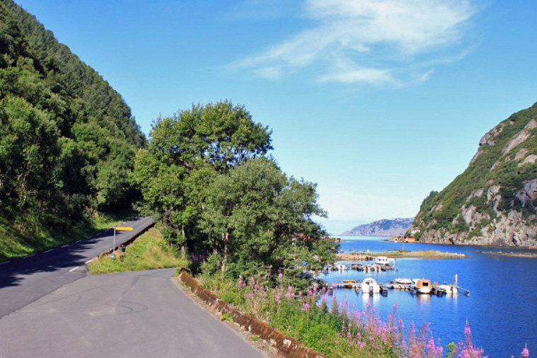 hier rechts gehts nach Sigersvollstrand