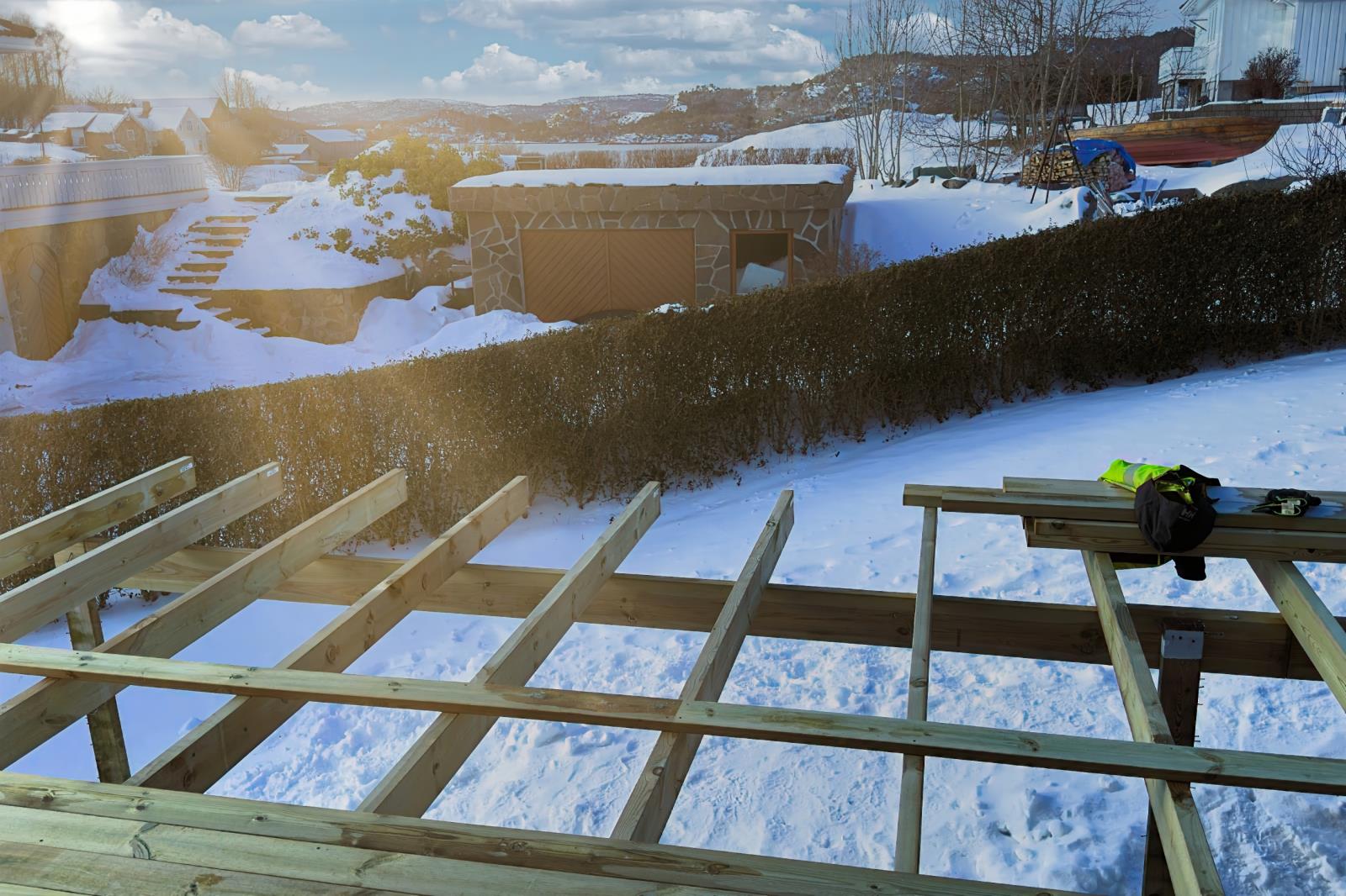 neue Terrasse, Fertigstellung 03-2026