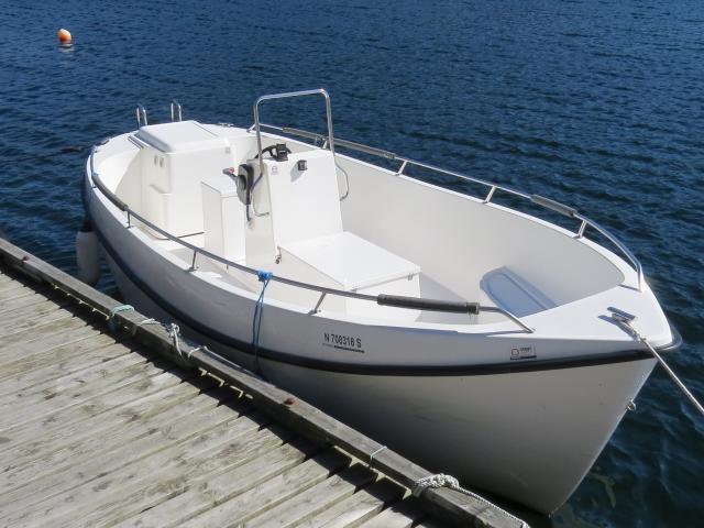 21 ft. Extraboot, kann gegebenenfalls dazu gemietet werden