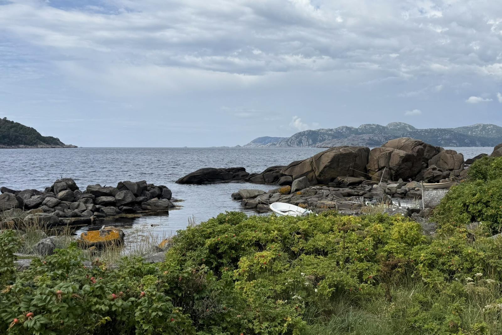 Ellestranda, tolle Uferangelplätze im Fjord