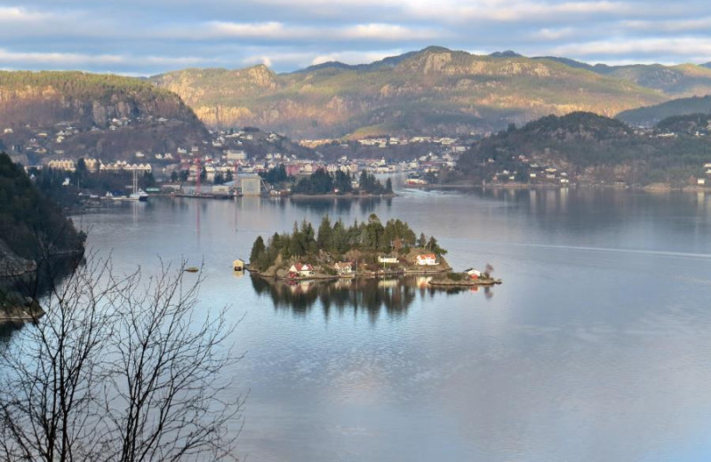 Blick auf Flekkefjord