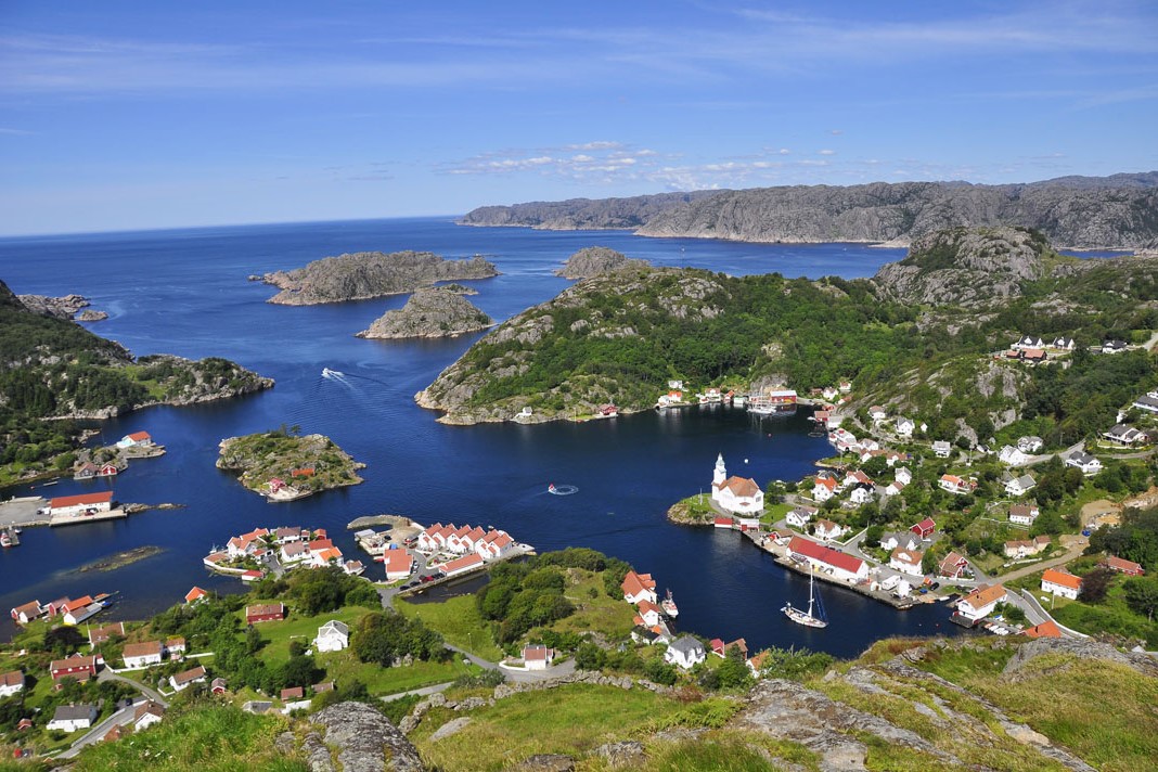 Insel Hidra bei Flekkefjord