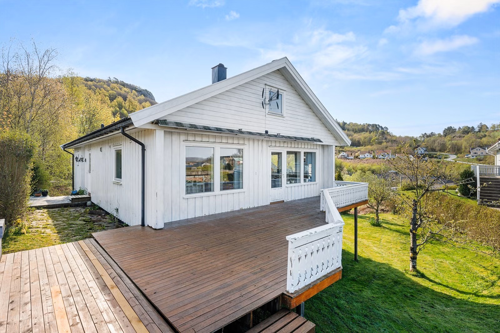 noch mit der alten Terrasse, die neue wird pünktlich fertig