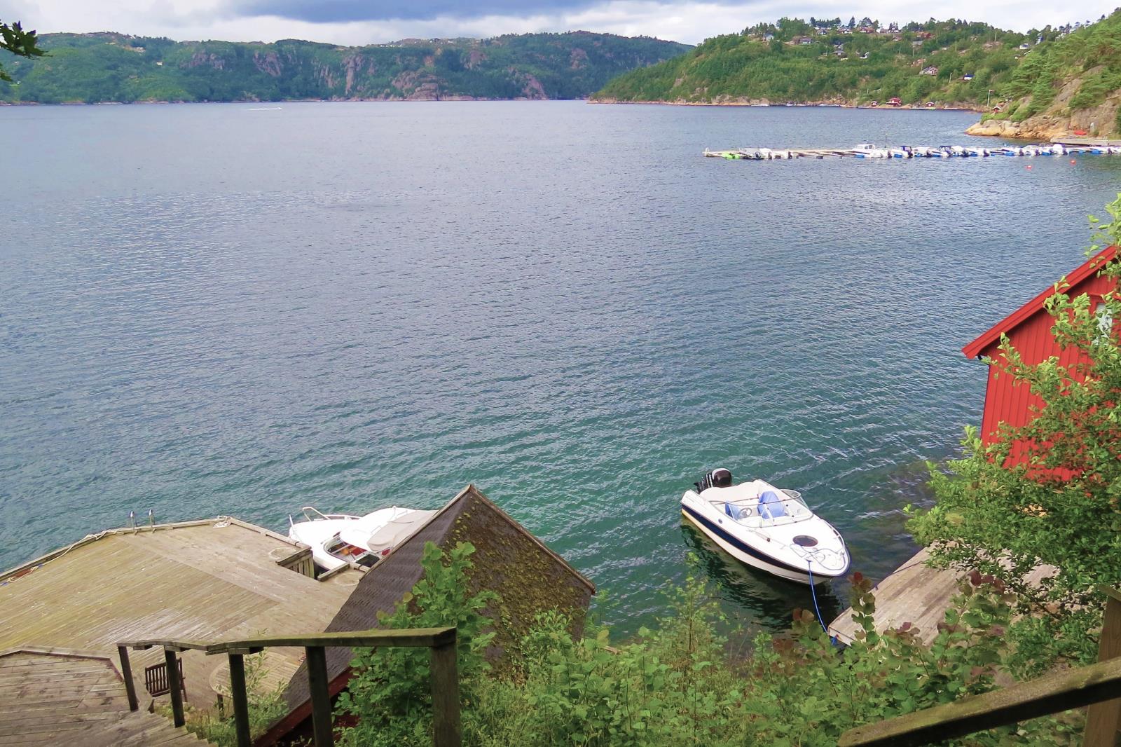 Ferienhaus Camilla am Rosfjorden bei Bordvik, Korshamn, Südnorwegen
