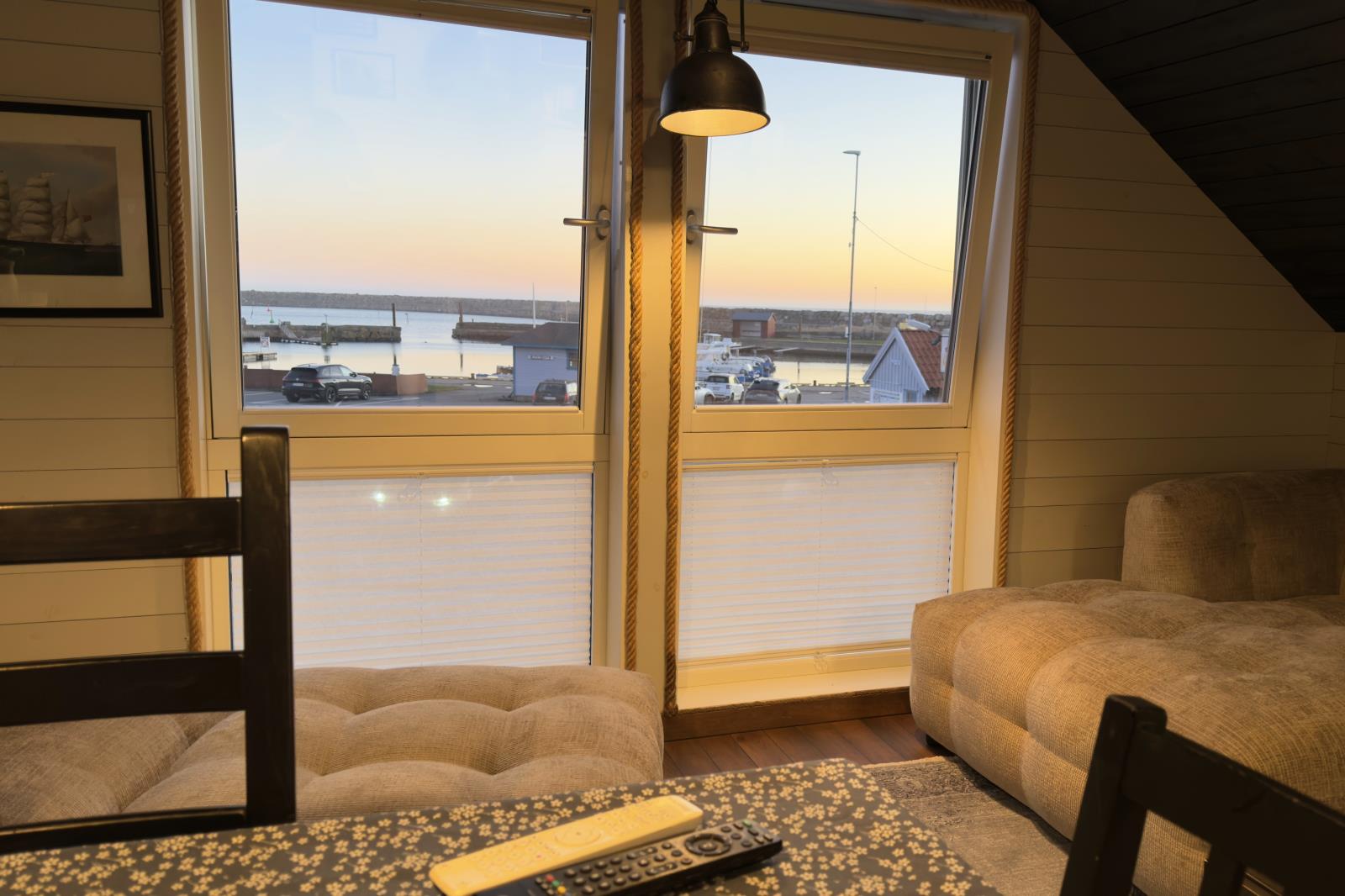 Blick über den Hafen