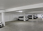 die Garage mit Stellplatz