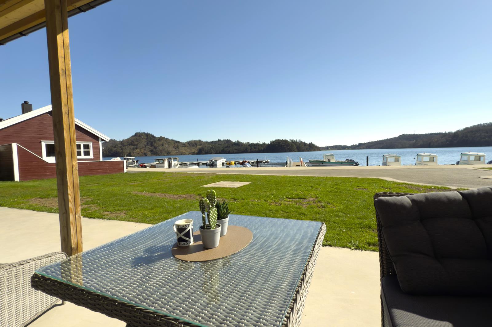 der Blick von Ihrer Terrasse