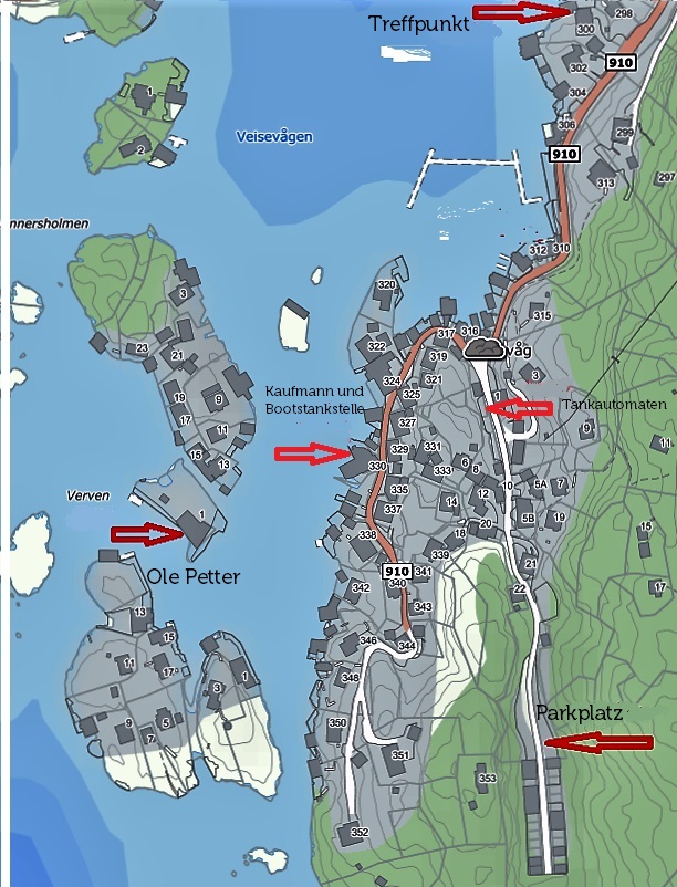 Übersichtskarte Rasvag