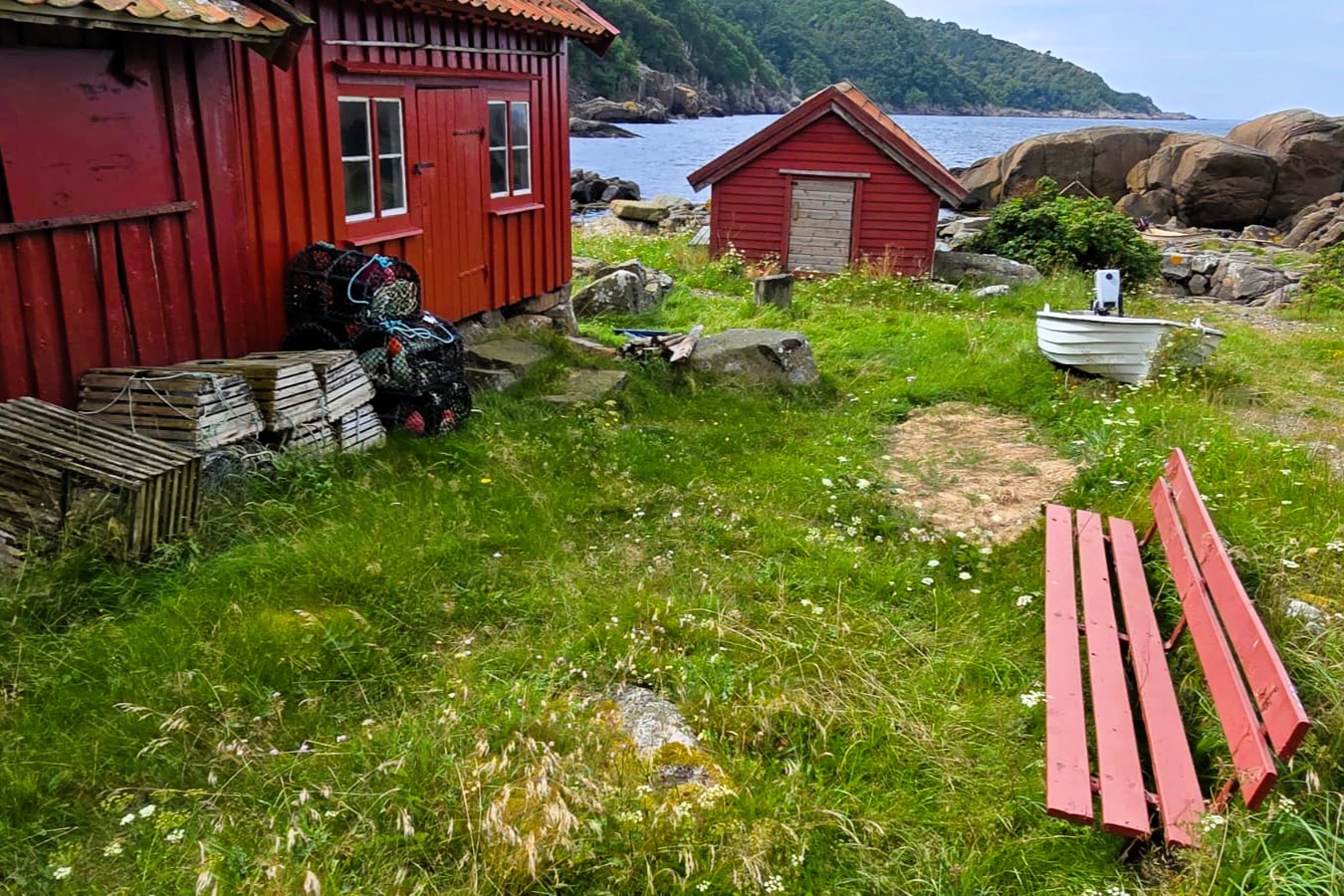 Ellestranda, tolle Uferangelplätze im Fjord