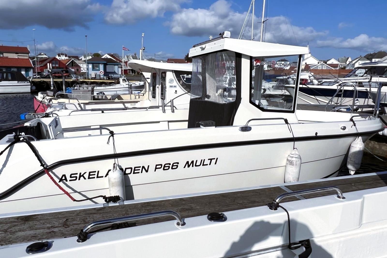 vom 22.03.bis 08.11 inklusive: Askeladen P66 Multi, ca. 23 ft., 150 PS