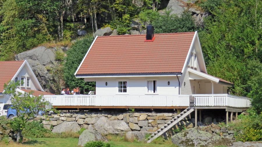 Ferienhaus Fjellstrand in Bjoernevag bei Farsund