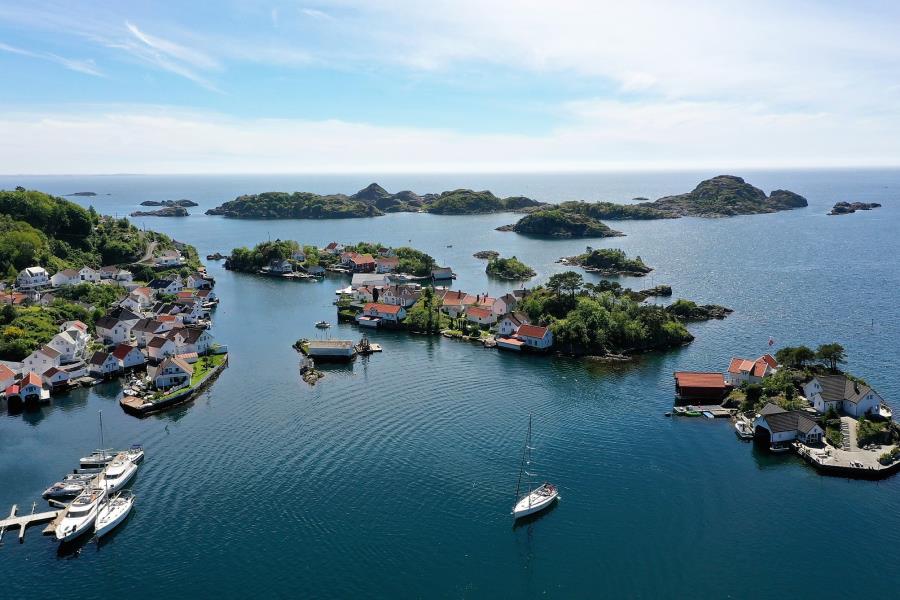 Rasvag am Rasvag-Innenfjord 