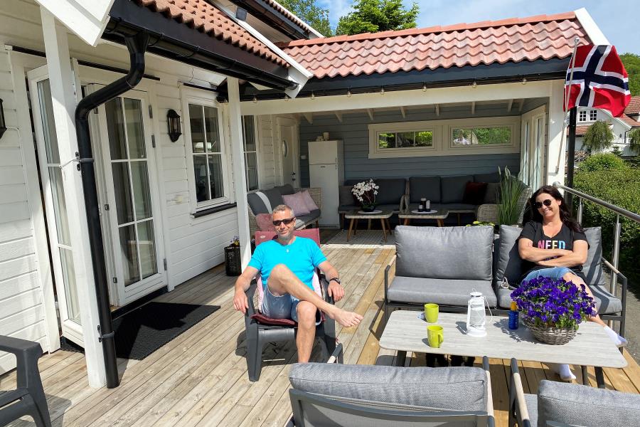 Ferienhaus Lyngsvag bei Farsund