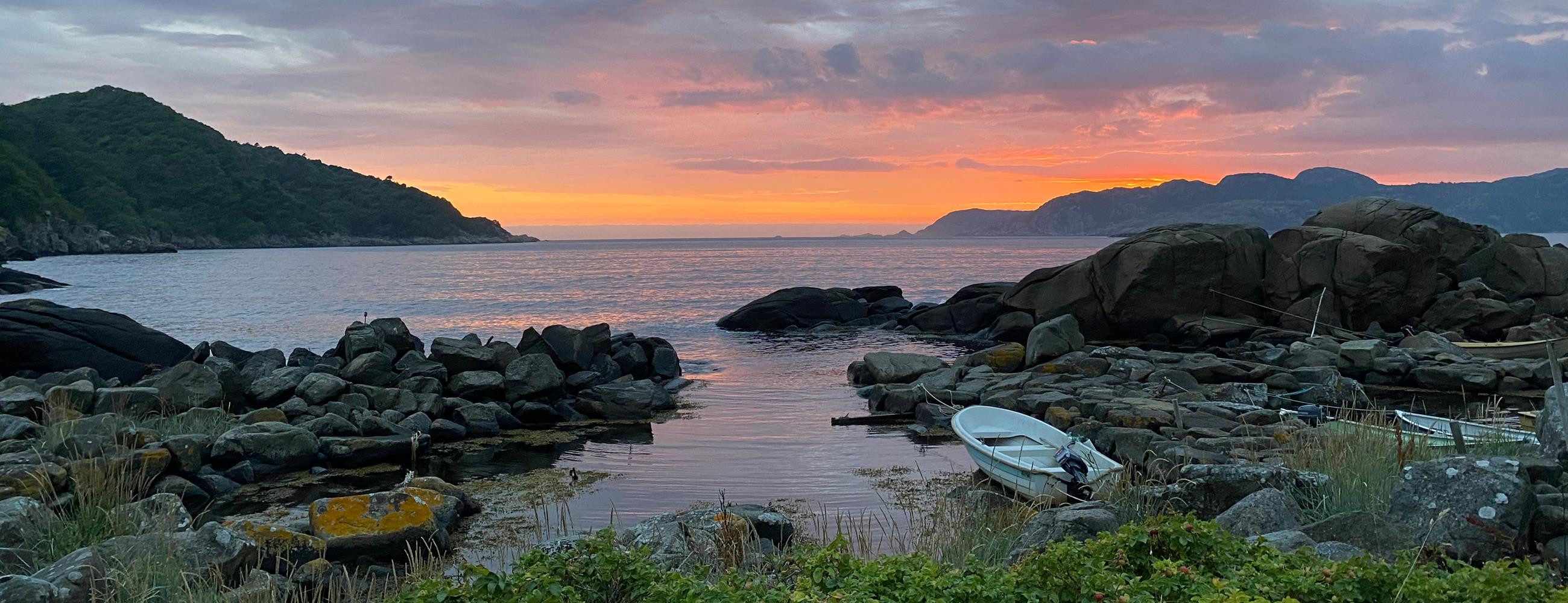 Ellestrand am Eidsfjorden