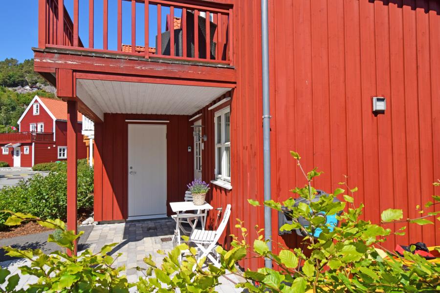  Ferienhaus Furuholmen Brygge 7, Eingang