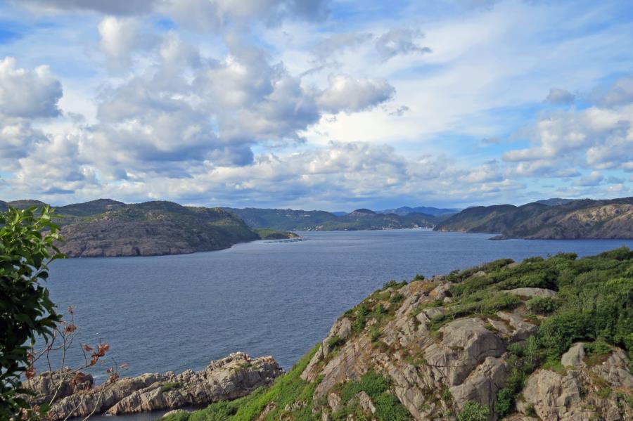 Blick in Richtung Abelnes