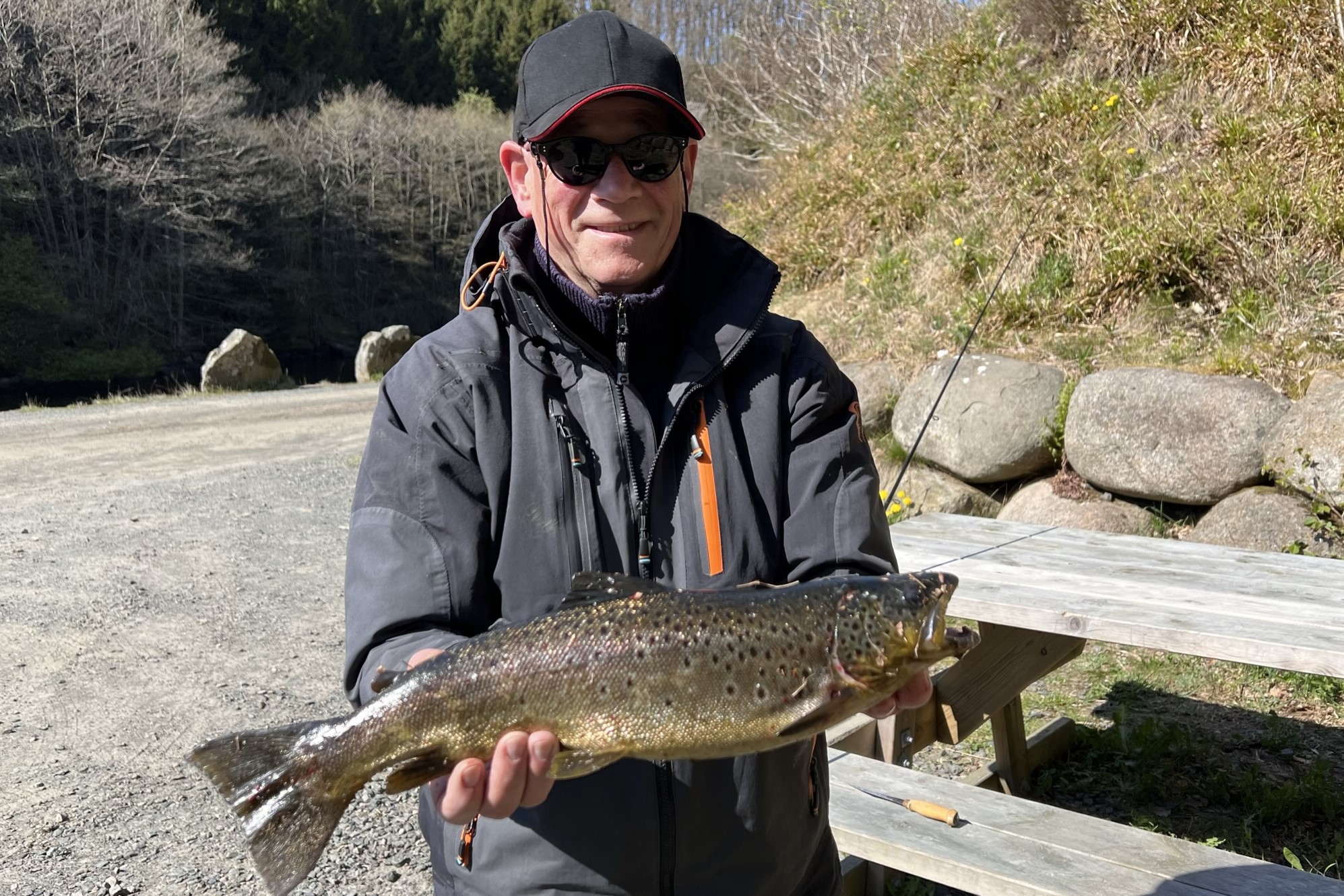Mefos an der Brücke Helvik