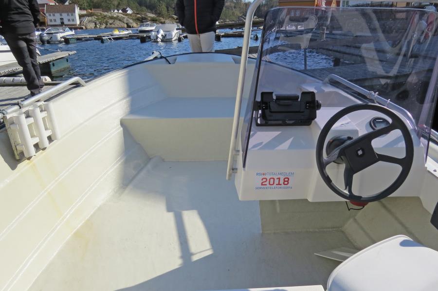 Inklusivboot Oien 620 F, 60 PS, Kartenplotter-Echolot