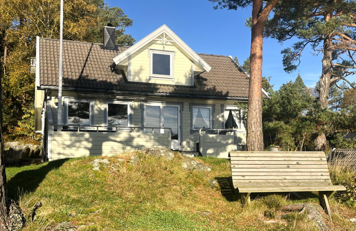 Ferienhaus Solheim Fjordlodge in Flekkefjord bei Abelnes, Südnorwegen