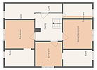 Plan OG, alle Schlafzimmer werden vor Saisonbeginn renoviert, Bilder folgen