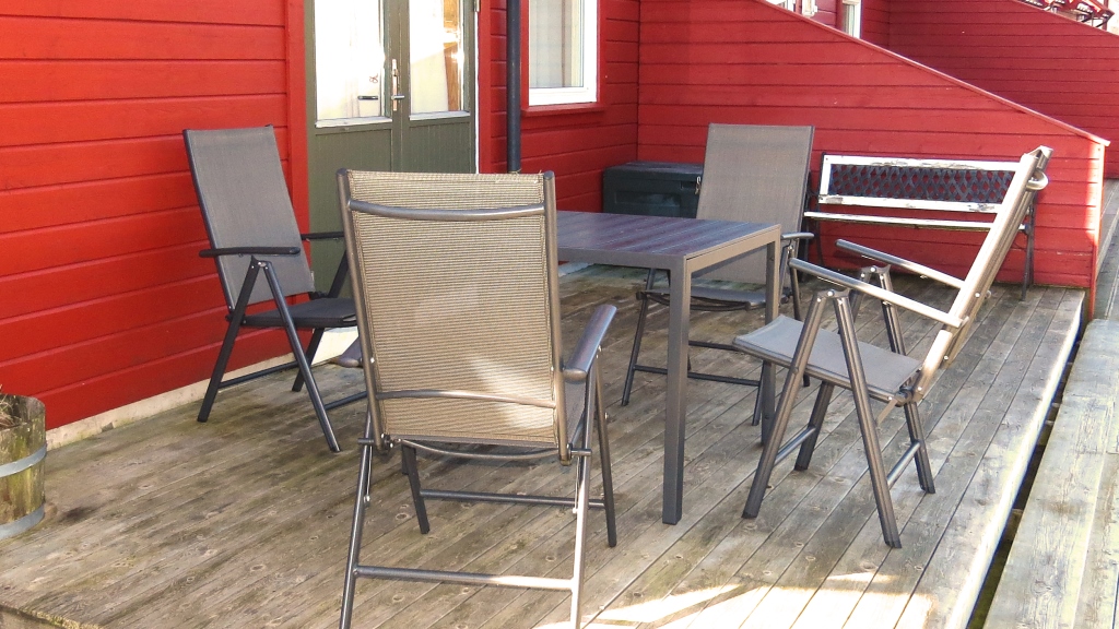 Terrasse an der Steganlage